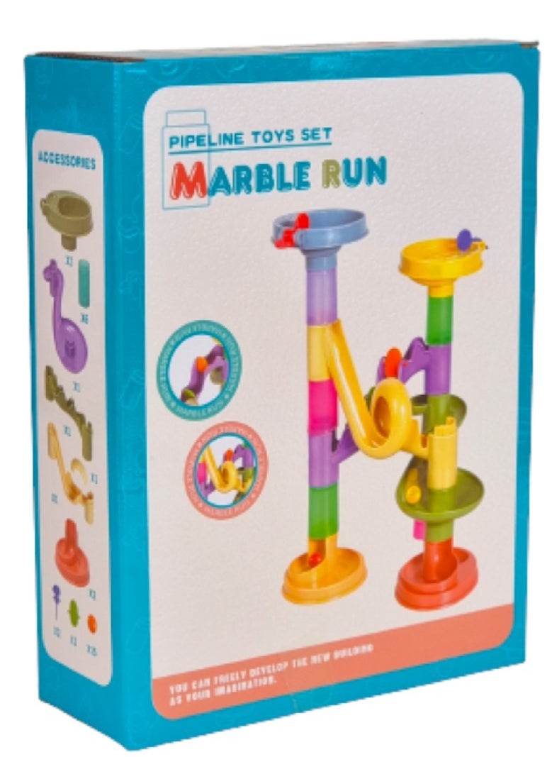 33 Pcs Marble Run Building Construction Block Sets Early Educational Toy For Kids  - Image 4