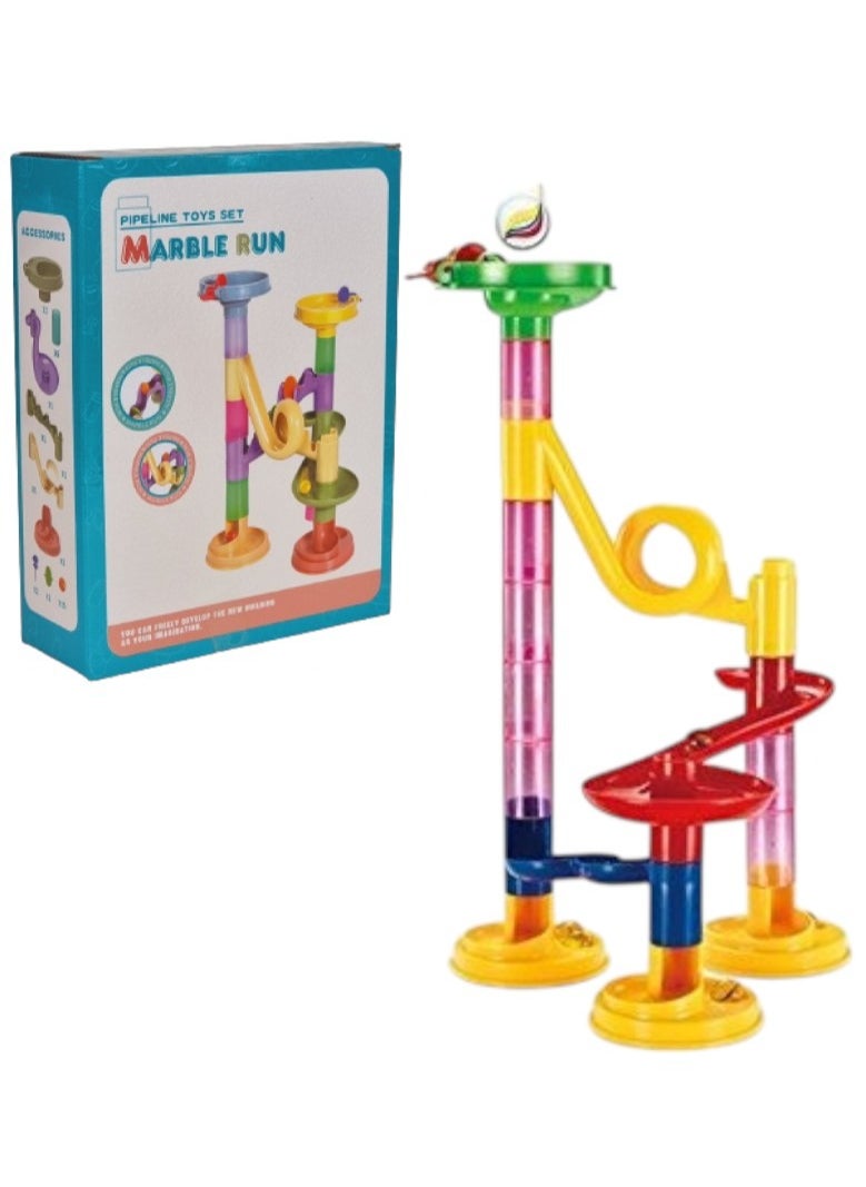 33 Pcs Marble Run Building Construction Block Sets Early Educational Toy For Kids  - Image 1