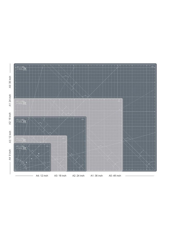 Elan Cutting Mat A1 Gray, Large Self Healing Cutting Mat 24 x 36 Inch, 5-Ply Craft Board Gray, Hobby Board for Crafts 24x36 Inch - Image 5