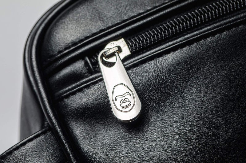 baKblade Leather Travel Bag, Compatible with 2.0 Elite Back Shaver & Bodblade (Shavers are Sold Separately) - Image 2