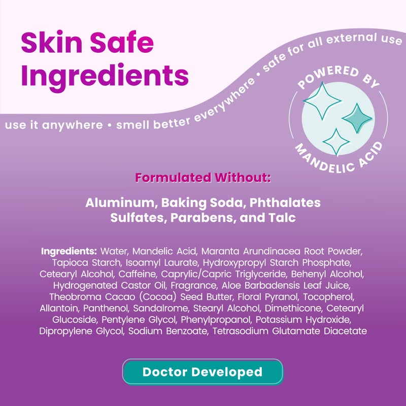 Lume Whole Body Deodorant - Invisible Cream Stick - 72 Hour Odor Control - Aluminum Free, Baking Soda Free, Skin Safe - 2.2 Ounce (Lavender Sage) - Image 3