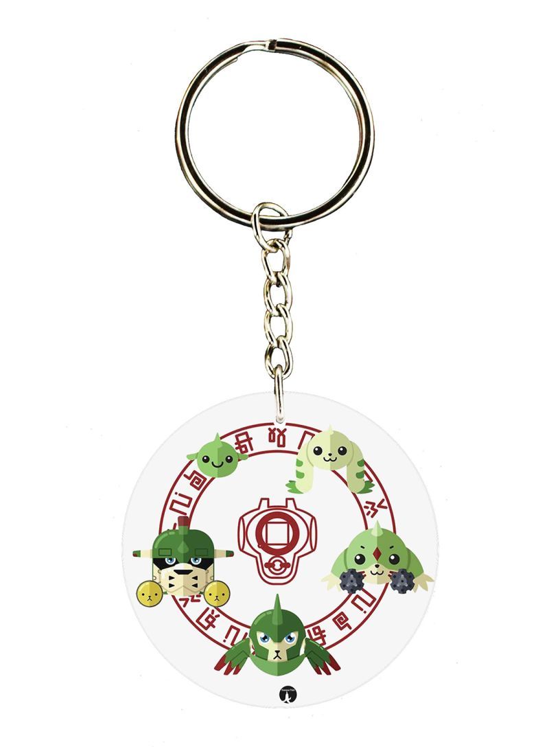 RKN The Anime Digimon Printed Keychain