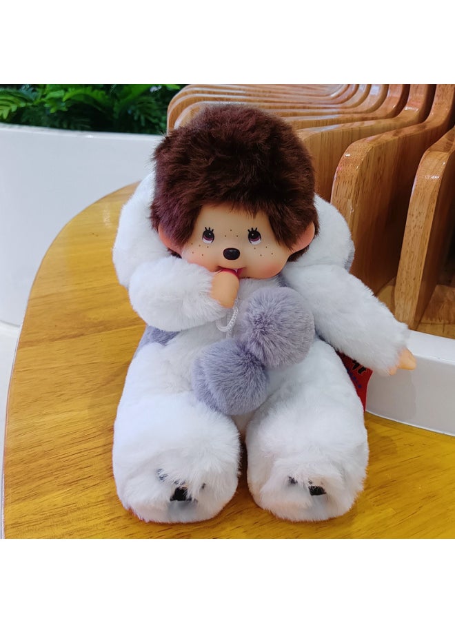 20cm Animal Transformation Stuffed Rabbit Doll Score Gift Doll Machine Corporate Gifts Plush Toys Dolls Soft Stuffed Animals-Color:strawberry Bear Wine Red-Height:20cm  - Image 5