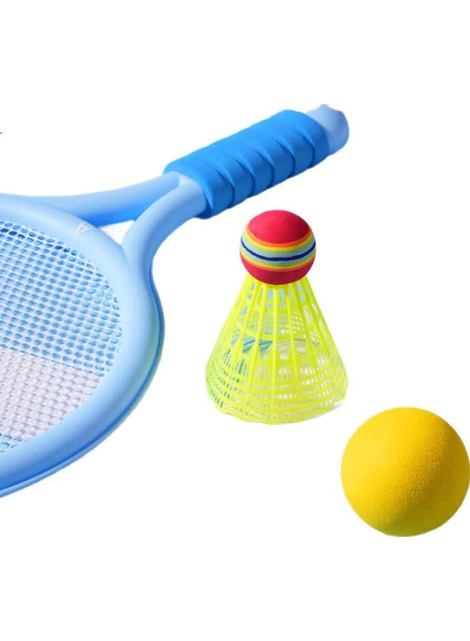 Deli Children'S Badminton Racket, Large Head, Lightweight And Durable, Children'S Toy, Badminton Racket Gift - Image 1