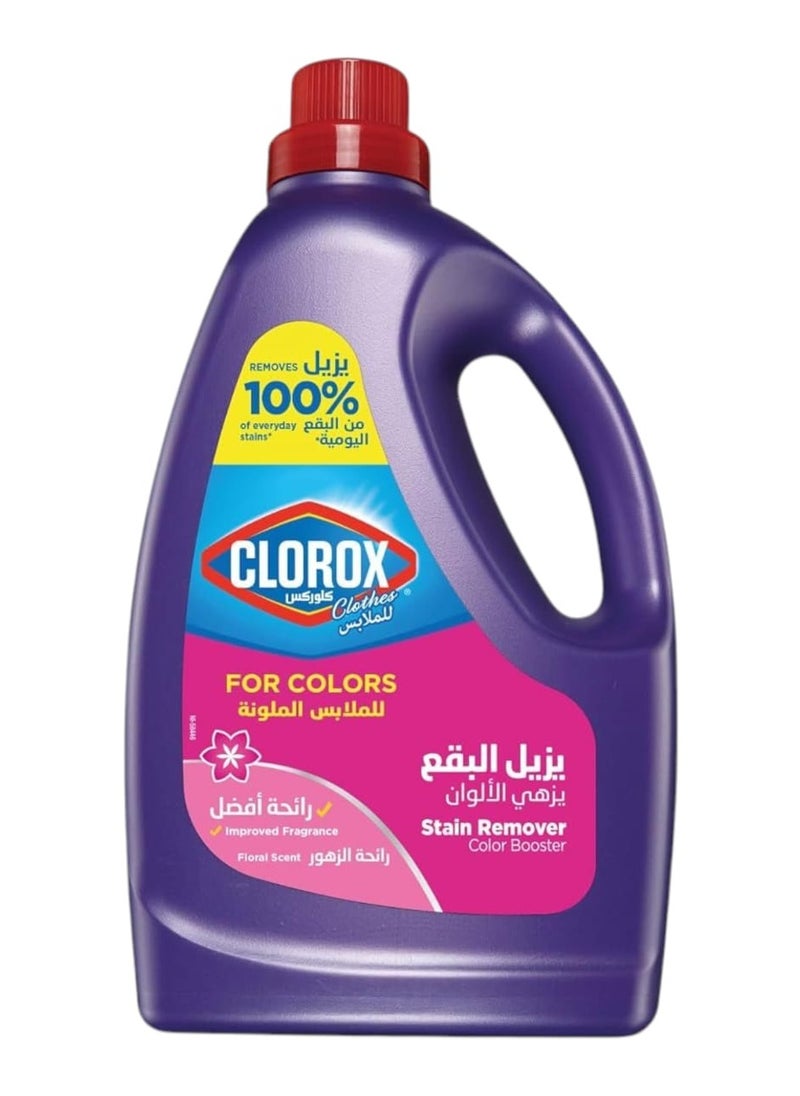 Clorox Stain Remover For Colors Clothes, Colors Booster, Floral Scent 3 liter  - Image 1