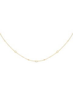 CERRUTI 1881 Alessia  Gold Plated Chain with Dazzling 'C' Charms Necklace for Women  - Image 1