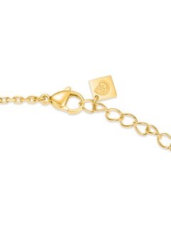CERRUTI 1881 Alessia  Gold Plated Chain with Dazzling 'C' Charms Necklace for Women  - Image 3