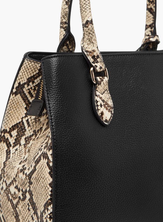 سيليست حقيبة يد بطبعة حيوانات مع حزام قابل للفصل - Image 5