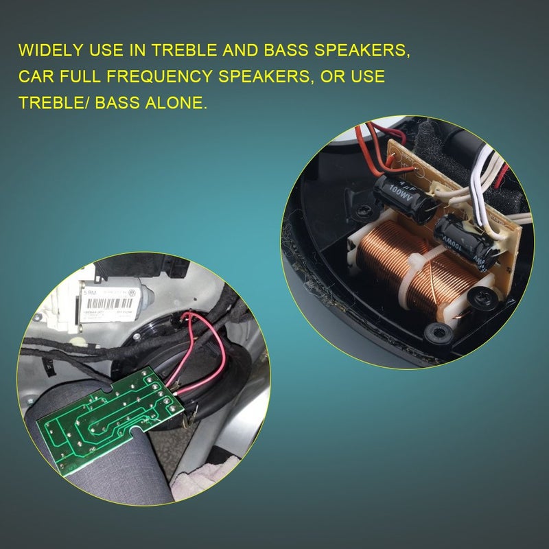 2 Way Hi Fi Audio Crossover Filter Frequency Divider Board Treble Bass Module - Image 3