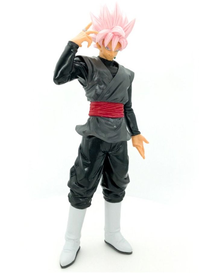 Dragon Ball Super - Dragon Ball Super Super Saiyan Rose Goku Black Action Figure, Son Goku Model Toy, Anime Realistic Model Ornament, Super Collectible Model Statue Anime Figure Toy 31.5CM - Image 1