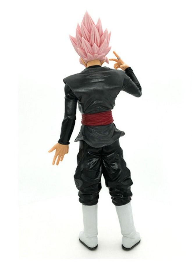 Dragon Ball Super - Dragon Ball Super Super Saiyan Rose Goku Black Action Figure, Son Goku Model Toy, Anime Realistic Model Ornament, Super Collectible Model Statue Anime Figure Toy 31.5CM - Image 1