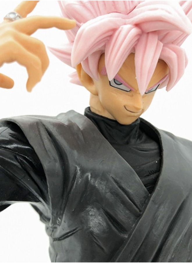 Dragon Ball Super - Dragon Ball Super Super Saiyan Rose Goku Black Action Figure, Son Goku Model Toy, Anime Realistic Model Ornament, Super Collectible Model Statue Anime Figure Toy 31.5CM - Image 1