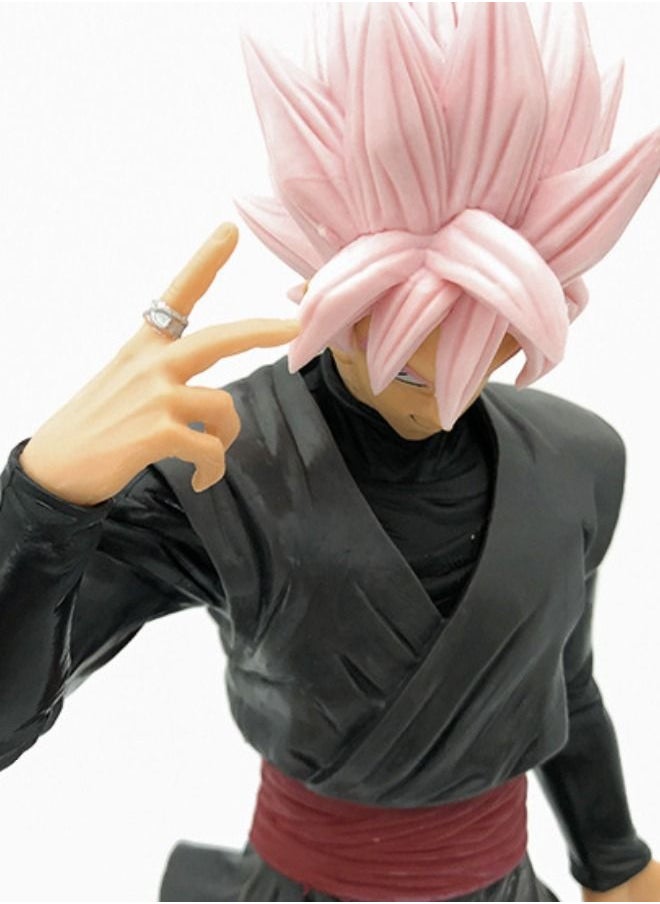 Dragon Ball Super - Dragon Ball Super Super Saiyan Rose Goku Black Action Figure, Son Goku Model Toy, Anime Realistic Model Ornament, Super Collectible Model Statue Anime Figure Toy 31.5CM - Image 1