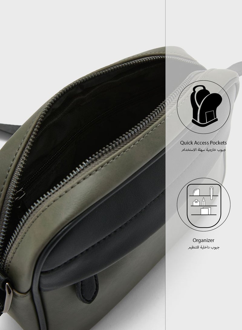 روبرت وود Cross Body Messenger  - Image 5