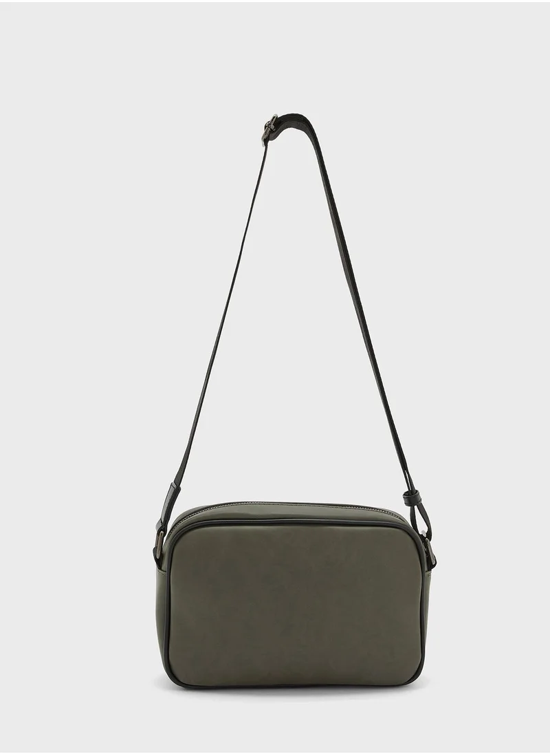 Robert Wood Cross Body Messenger