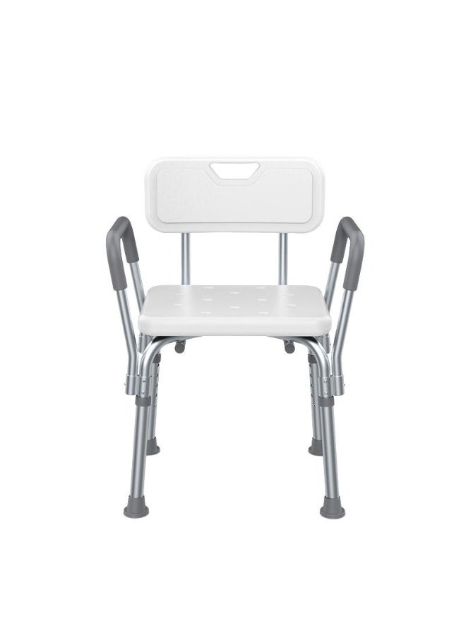 Generic Bathing Chairs For The Elderly Pregnant Women Shower Chairs Shower Chairs  Aluminum Alloy Anti Slip Shower Chairs With Backrest  - Image 1