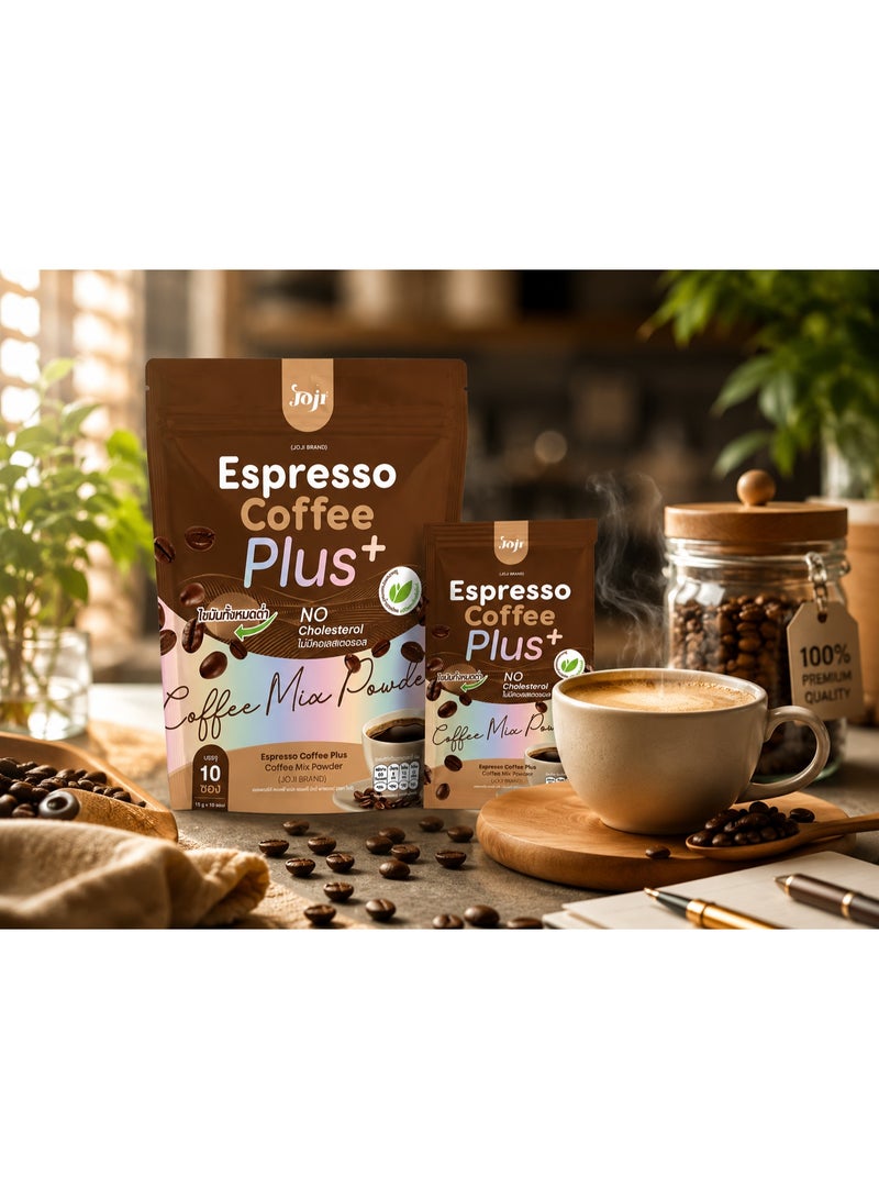 JOJI Espresso Coffee Plus+ Arabica Coffee Mix | Instant Coffee Powder | No Cholesterol - Image 3