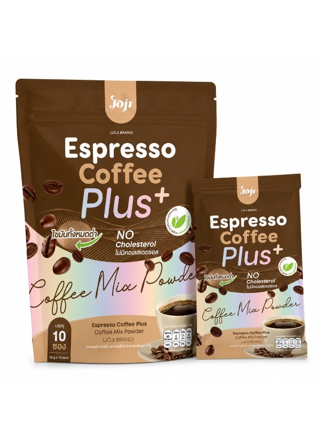JOJI Espresso Coffee Plus+ Arabica Coffee Mix | Instant Coffee Powder | No Cholesterol - Image 1