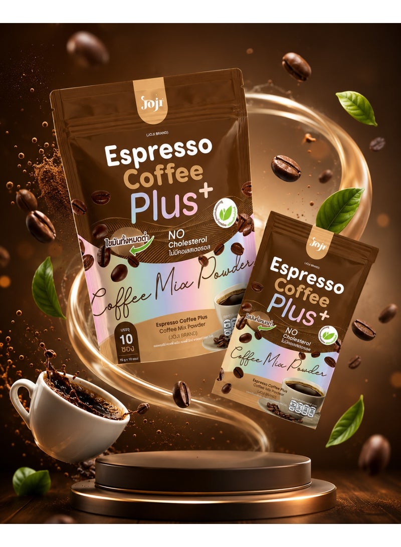 JOJI Espresso Coffee Plus+ Arabica Coffee Mix | Instant Coffee Powder | No Cholesterol - Image 4