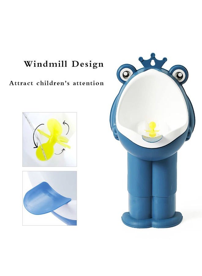 Xeehwb Frog Pee Training,Potty Training Urinal Children's Urinal Kids Toilet Child Standing Urinal Wall-Mounted Toilet for Boy - Image 4
