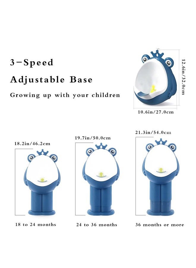 Xeehwb Frog Pee Training,Potty Training Urinal Children's Urinal Kids Toilet Child Standing Urinal Wall-Mounted Toilet for Boy - Image 2