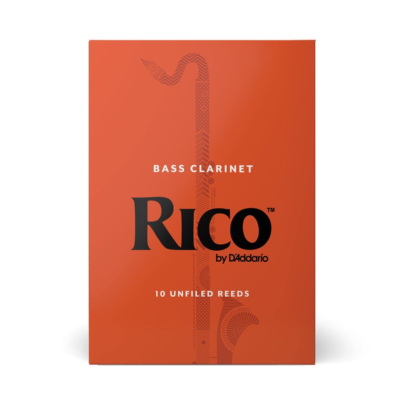 D'Addario Dâ€™Addario Woodwinds - Rico Bass Clarinet Reeds - REA1030 - Strength 3.0, 10-Pack - Image 2