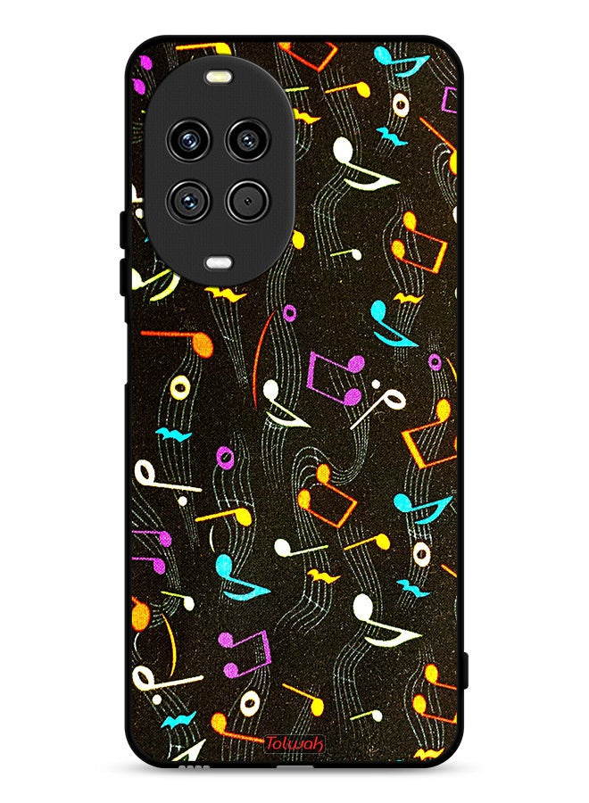 Tolwak Huawei nova 14 Pro 5G Protective Case Cover Music Fabric Pattern