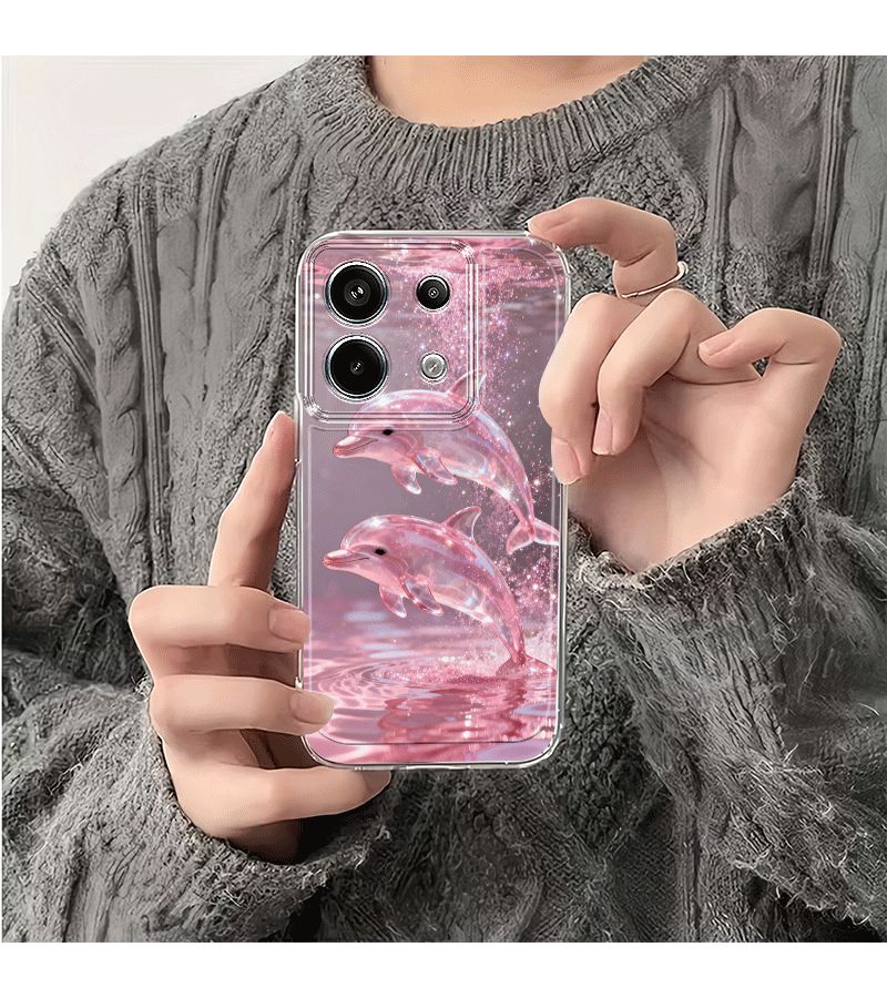 Transparent Clear Phone Case With TPU Shockproof Protection Soft Back Cover For Xiaomi POCO C75 - Image 5
