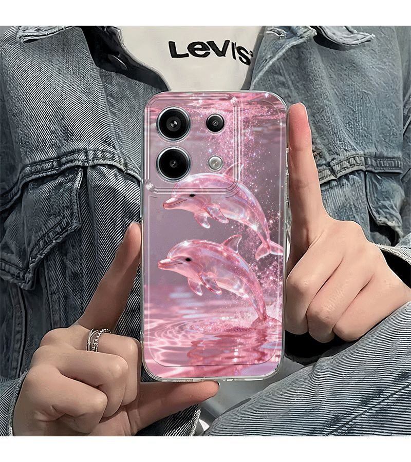 Transparent Clear Phone Case With TPU Shockproof Protection Soft Back Cover For Xiaomi POCO C75 - Image 3