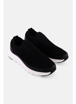 Women Slip On Outdoor Shoes, Black