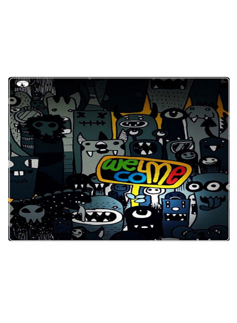 RKN Printed Anti-Slip Gaming Mouse Pad Multicolour