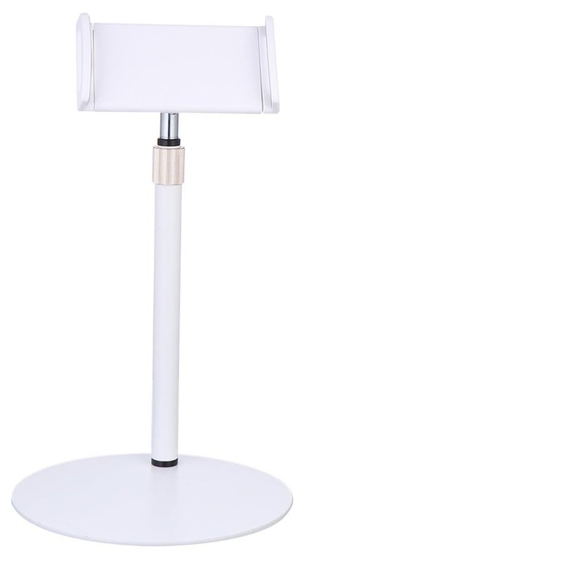 Adjustable Tablet Stand Holder White Multi Angle Universal Desktop Charging Dock Portable - Image 2