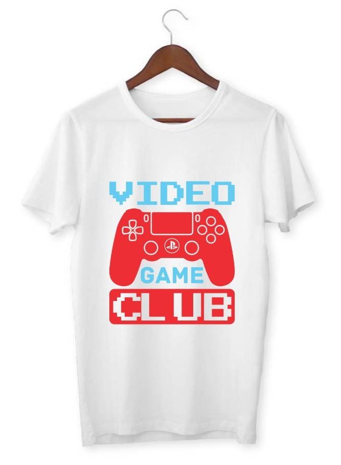 Men's Printed T-shirt Video Game Club