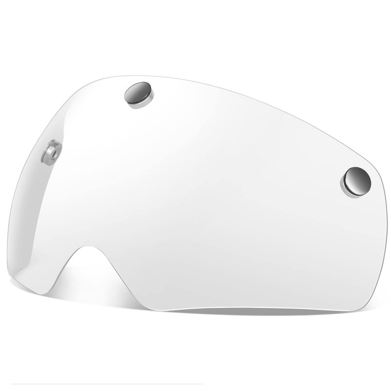 VICTGOAL Detachable Magnetic Bike Helmet Goggles Visor Especially Deisgned for VG110/VG112 Bicycle Helmet (Crystal) - Image 1