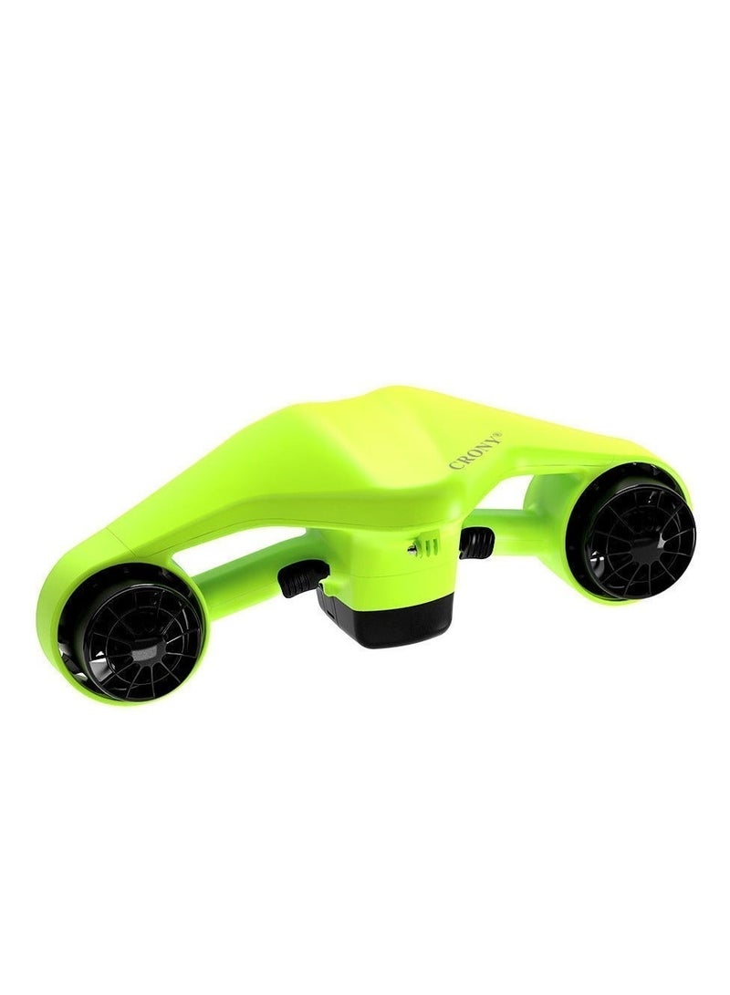 CRONY Underwater Scooter, Sea Scooter Dual Motors with Action Camera Mount , 60 Min Runtime, Water Scooter 40M Waterproof for Scuba Diving Snorkeling Pool Sea Adventures Water Sports Swimming Pool Submersible for Pool, Diving, Snorkeling - Water Scooter for Adults & Kids - Image 2