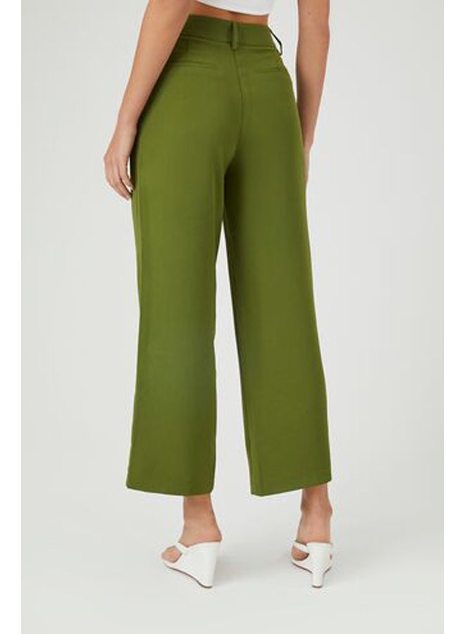 FOREVER 21 Cropped Wide-Leg Pants - Image 4