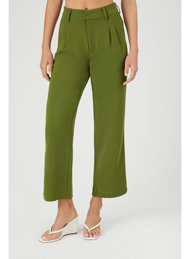 FOREVER 21 Cropped Wide-Leg Pants - Image 2