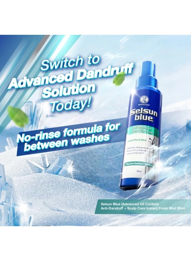 Selsun Blue Advanced Oil Control Duo Set (Shampoo 200ml + Mist Set 90ml) - Image 5