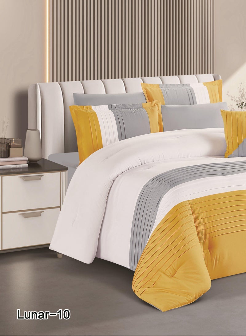 Red Rose Summer double bedspread, 7-piece comforter set, king size, 240 x 260 cm - Image 2