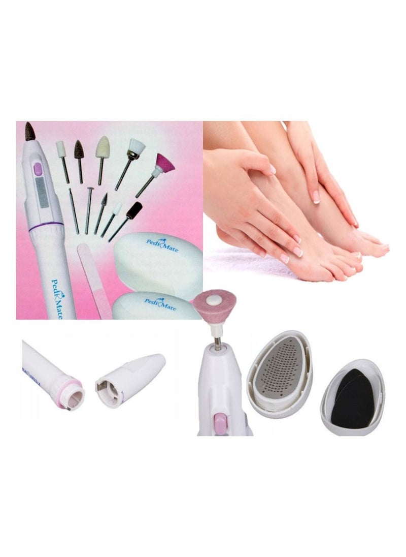 Pedi Mate 18 Pieces - Handheld Pedi Mate Manicure/Pedicure Foot File  - Image 2