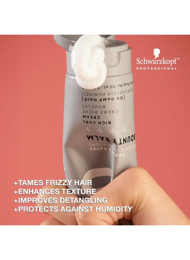 OSiS+ Bounty Balm Rich Curl Cream 5oz | Reduces Frizz and Enhances Natural Textures | Non-Stiff | Non-Crunchy | All Curly Types - Image 3