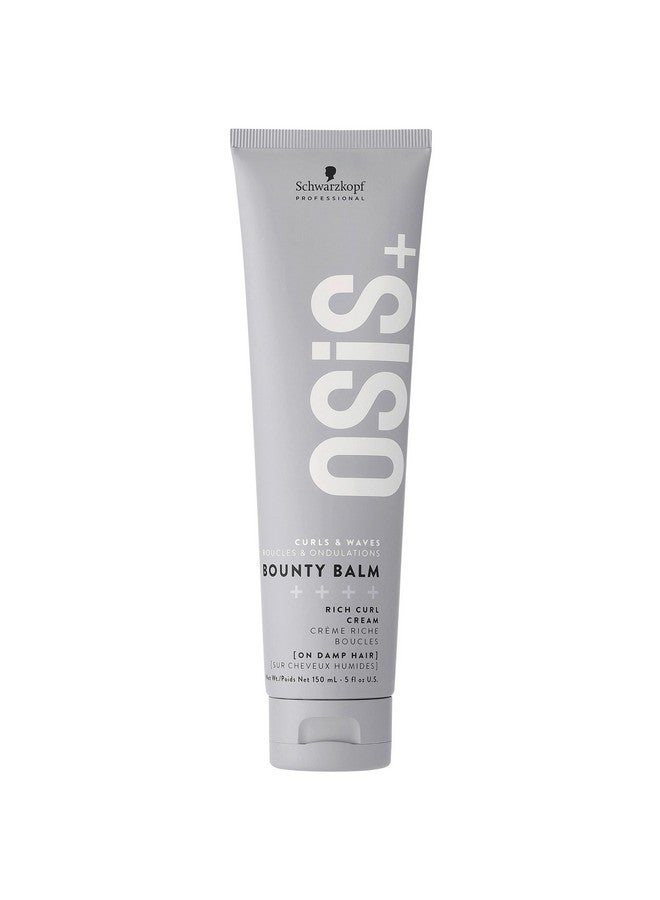 OSiS+ Bounty Balm Rich Curl Cream 5oz | Reduces Frizz and Enhances Natural Textures | Non-Stiff | Non-Crunchy | All Curly Types - Image 1
