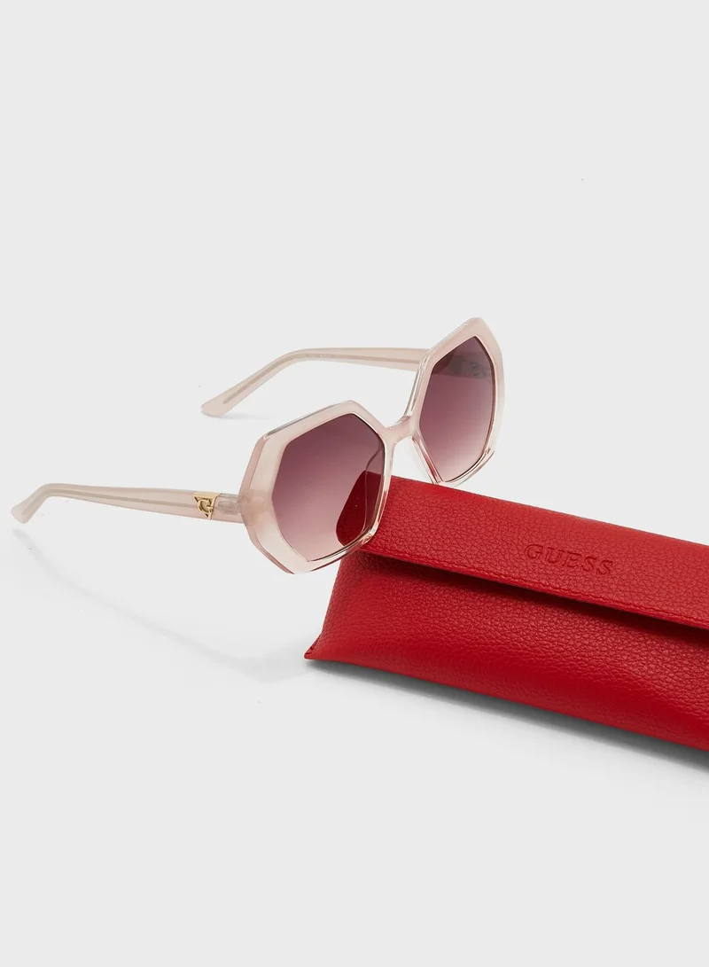 GUESS Injected Shaped Sunglasses