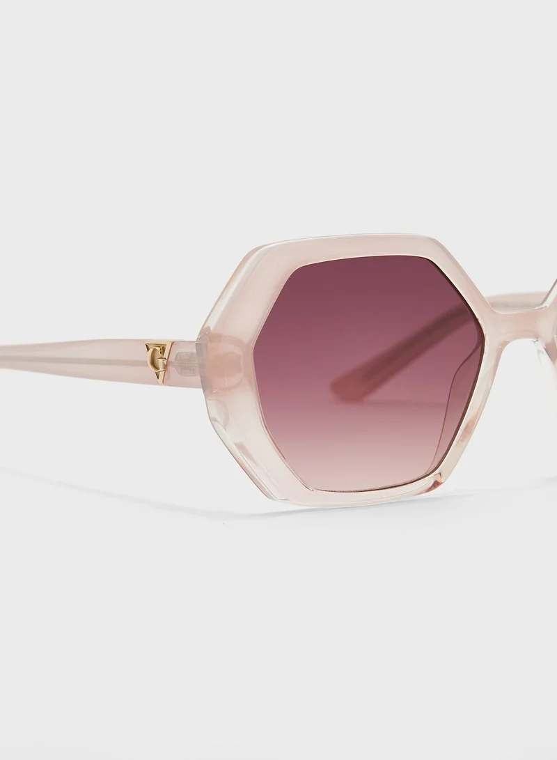 GUESS Injected Shaped Sunglasses