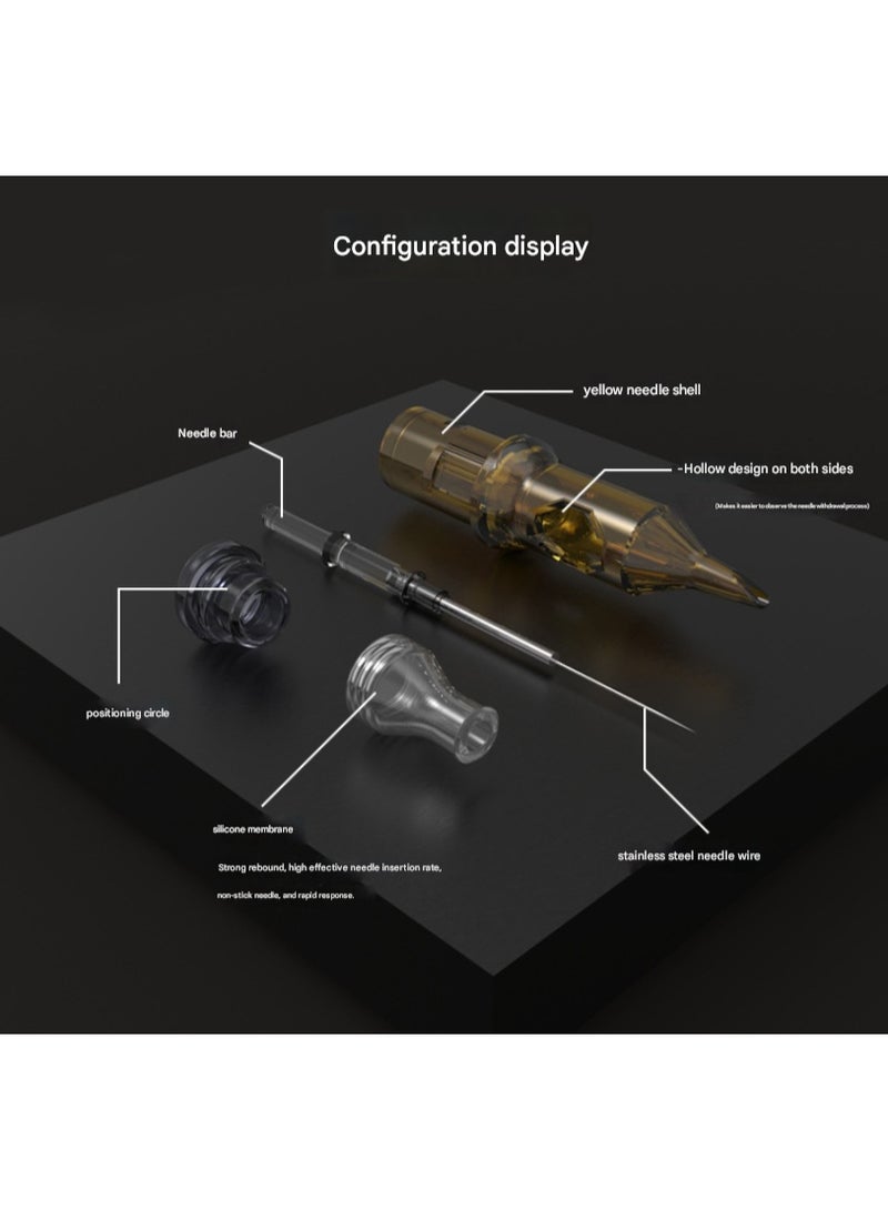 YILONG إبرة الوشم المتكاملة الجديدة من ييلونغ - إبرة تطريز الوشم القابلة للاستخدام لمرة واحدة - معدات الوشم المتكاملة - Image 5
