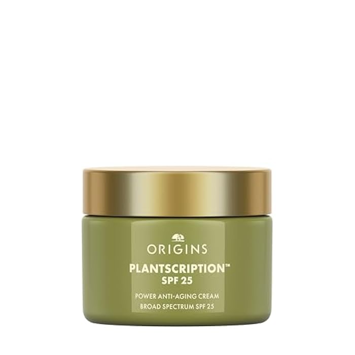 Origins Plantscription SPF 25 Power Anti-Aging Face Cream | Moisturizer with SPF to Visibly Reduce Fine Lines | With Peptides & Hyaluronic Acid, 1.7 Fl Oz - Image 1