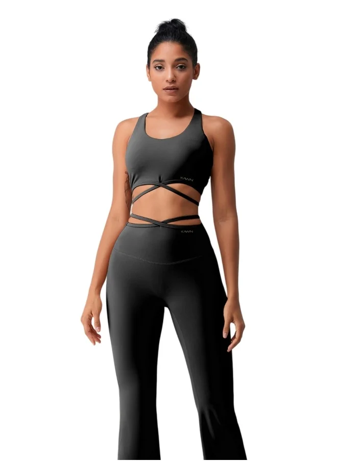 كون.يوغا Womens X Back Sports Bra