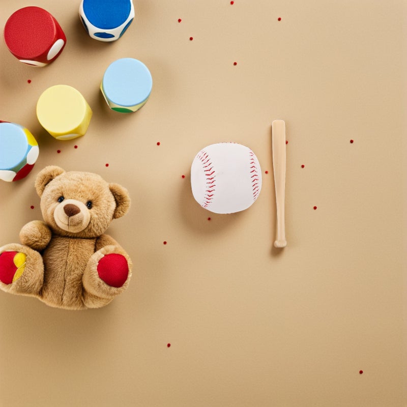 1 Set Kids Baseball Bat: Kids Baseball Playset With Small Bat And - Outdoor Sports Beginner Practice Set For Backyard Fun Gatherings - Image 3