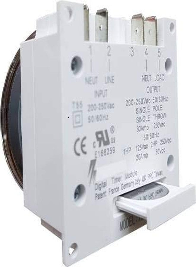 مفتاح مؤقت رقمي قابل للبرمجة من نوع SP Electron 4 Pin TM619H2 مع شاشة LCD (عبوة من قطعة واحدة) - Image 4