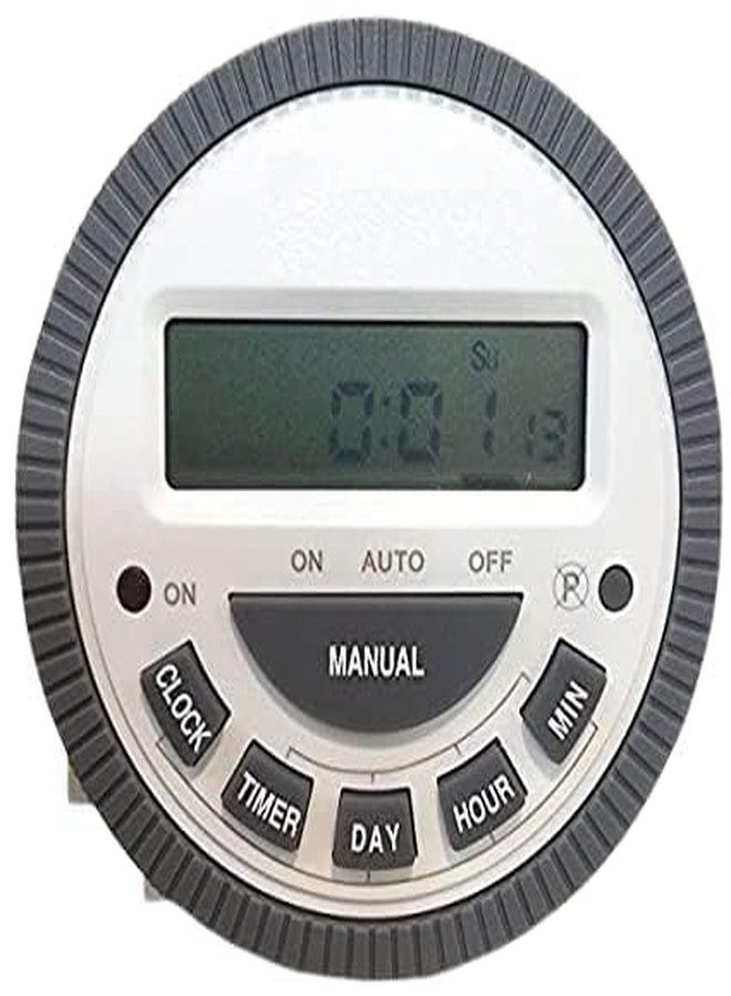 مفتاح مؤقت رقمي قابل للبرمجة من نوع SP Electron 4 Pin TM619H2 مع شاشة LCD (عبوة من قطعة واحدة) - Image 1